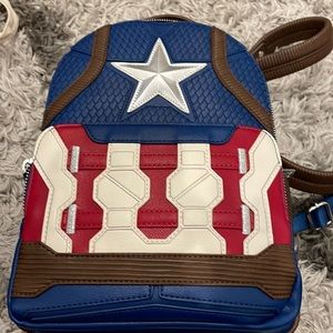Captain America mini back pack brand new